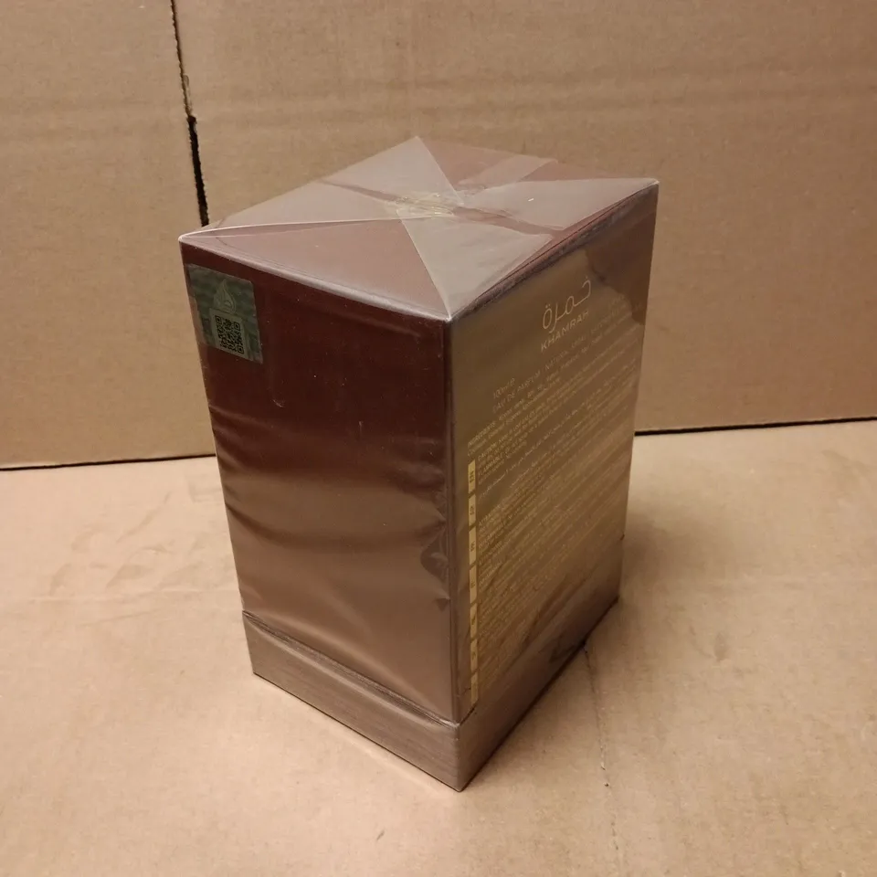 BOXED AND SEALED KHAMRAH QAHWA LATTAFA 100ML