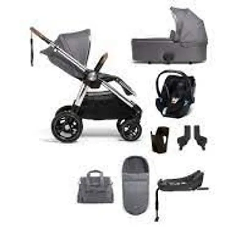 BOXED MAMAS & PAPAS OCARRO SIGNATURE EDITION 8 PIECE BUNDLE - SHADOW GREY (6 BOXES)