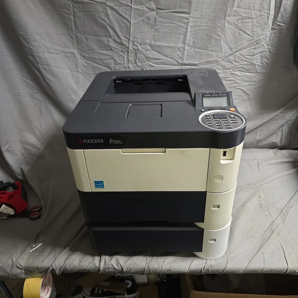 KYOCERA ECOSYS FS-2100DN PRINTER. NO POWER PACK INCLUDED