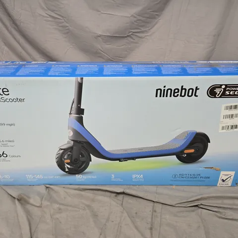 BOXED SEGWAY C2 LITE ELECTRIC SCOOTER - BLUE - COLLECTION ONLY