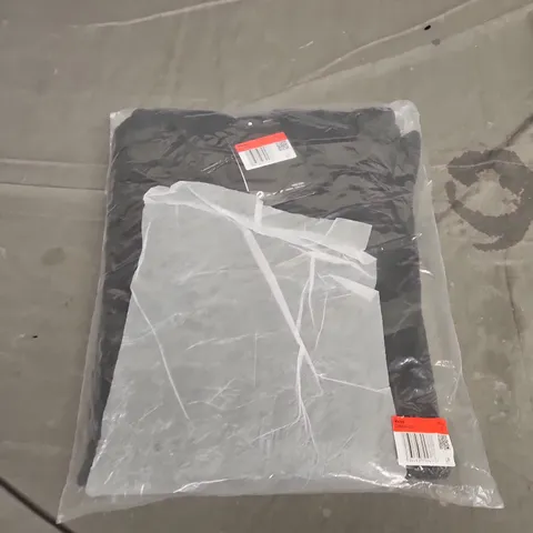 BAGGED NIKE LOGO ZIPPED JACKET - SIZE LARGE