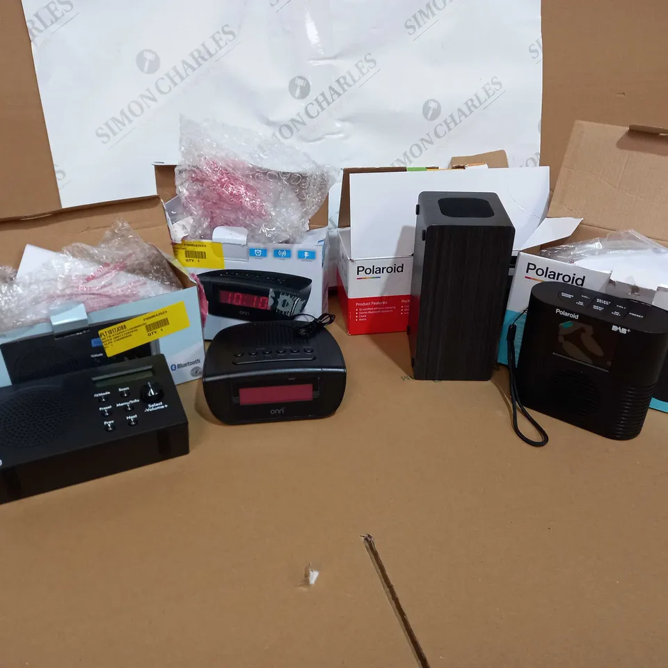 4 ASSORTED RADIO ALARM CLOCKS