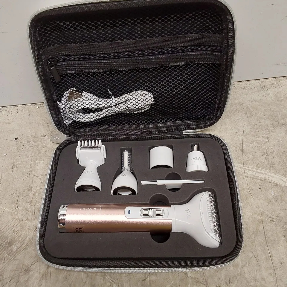 BOXED TILI 5-IN-1 MULTI-FUNCTIONAL HAIR REMOVAL KIT PINK 