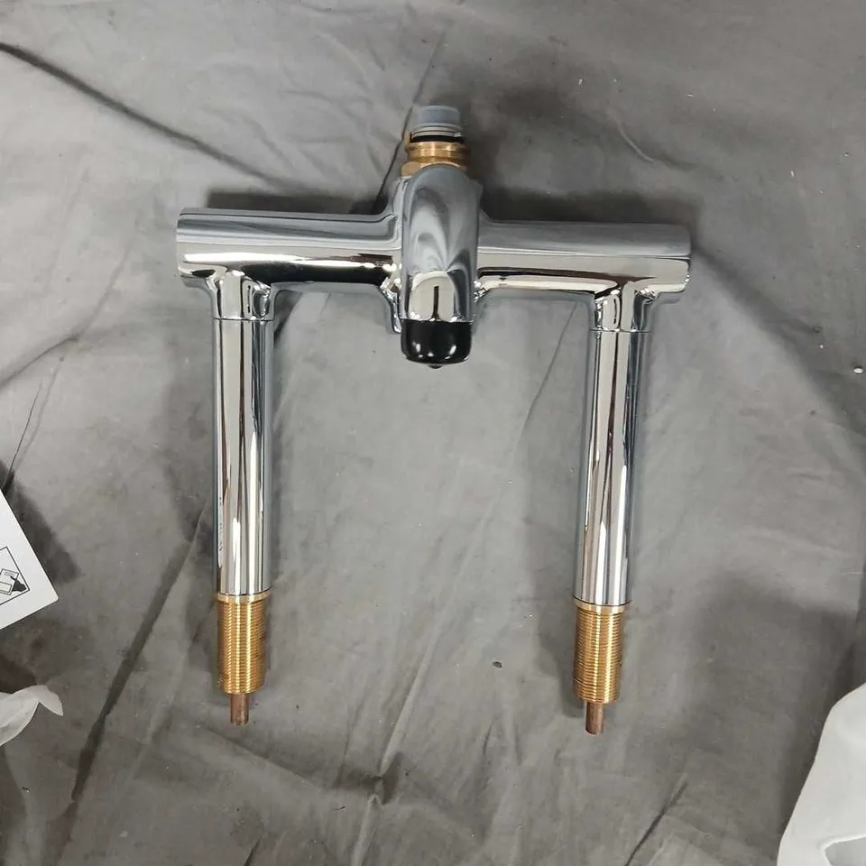 ARMITAGE SHANKS MARKWIK 21 THERMOSTATIC BASIN MIXER TAP – DECK MOUNTED, CHROME, DETACHABLE SPOUT