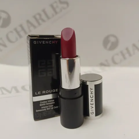BOX OF APPROX 20 GIVENCHY LE ROUGE INTENSE COLOR SENSUOUSLY MAT LIP COLORS #315 FRAMBOISE VELOURS
