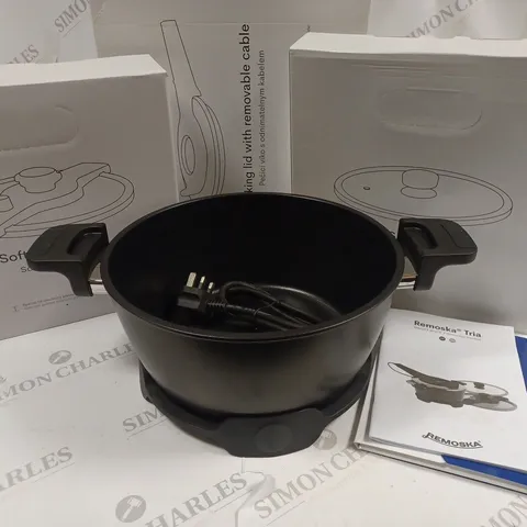 REMOSHKA MULTICOOKER WITH 3 LIDS