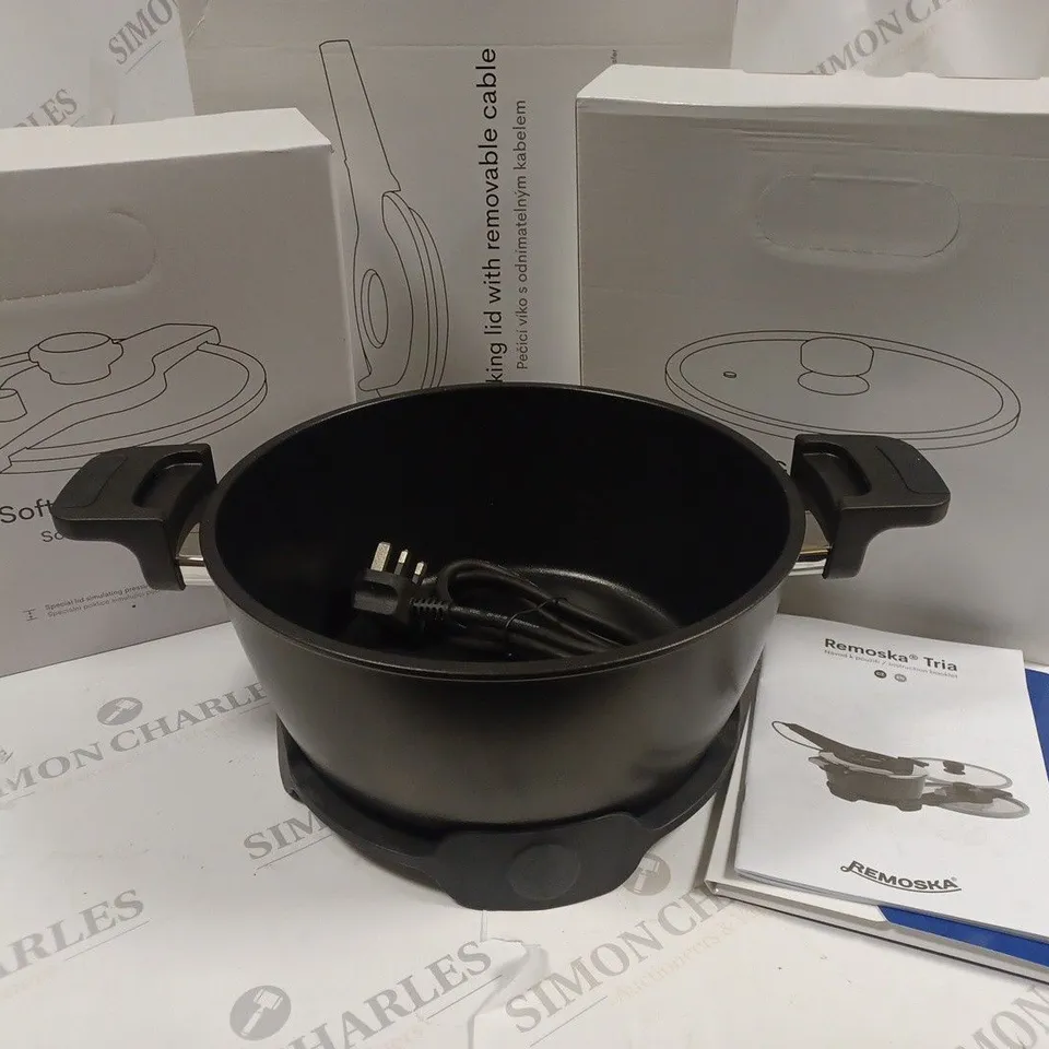 REMOSHKA MULTICOOKER WITH 3 LIDS