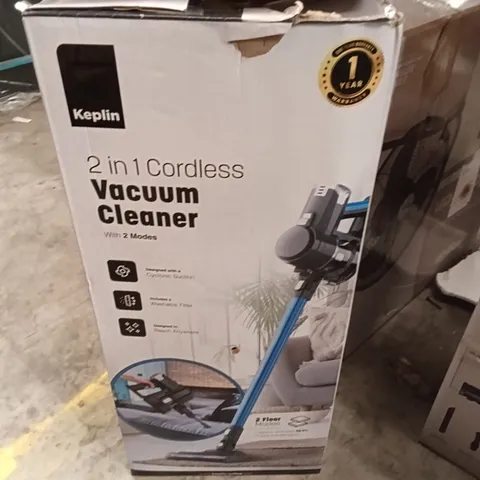 BOXED KEPLIN HOME 2 IN 1 CORDLESS VACUUM CLEANER