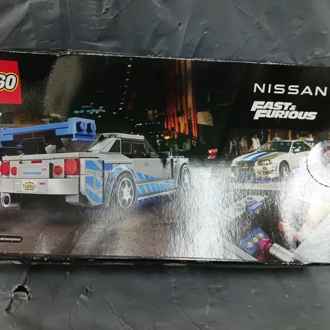 BOXED LEGO SPEED CHAMPION FAST AND FURIOUS - 2 FAST 2 FURIOUS NISSAN SKYLINE GT-R - 76917