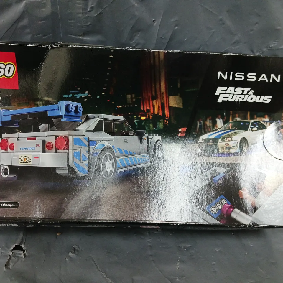 BOXED LEGO SPEED CHAMPION FAST AND FURIOUS - 2 FAST 2 FURIOUS NISSAN SKYLINE GT-R - 76917 RRP £20.5