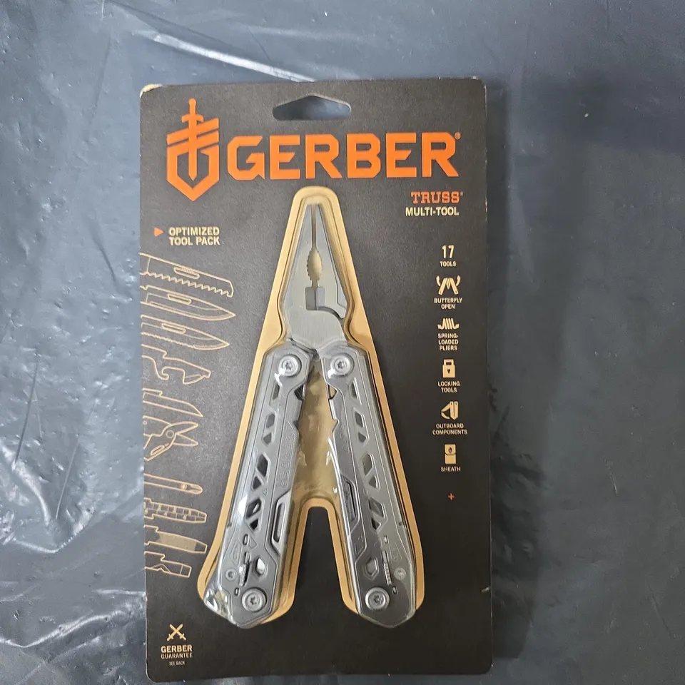 GERBER TRUSS MULTI-TOOL – 17 TOOLS WITH NYLON SHEATH