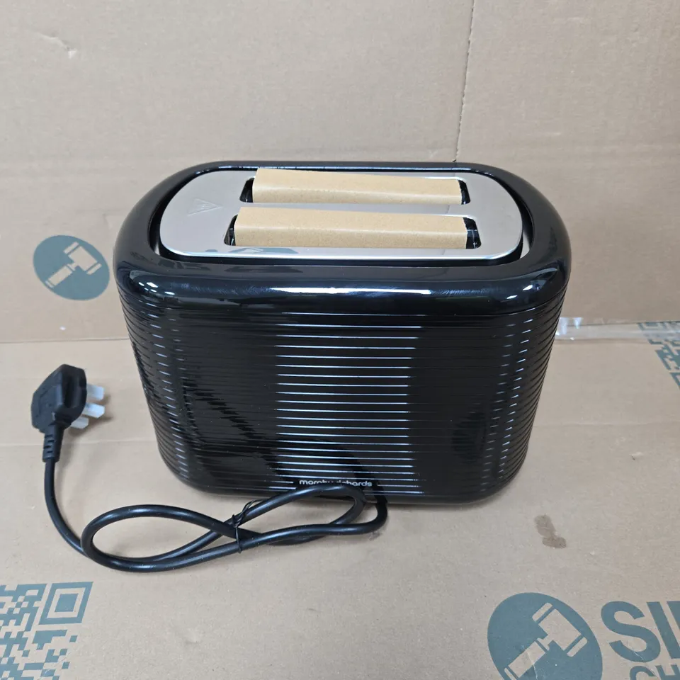 MORPHY RICHARDS ARC 2-SLICE TOASTER – BLACK