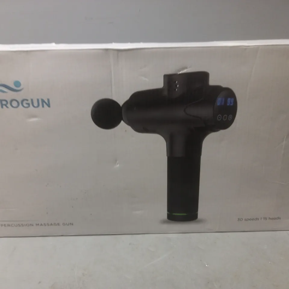 BOXED CHIROGUN PERCUSSION MASSAGE GUN