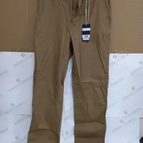 CREW CLOTHING CLASSIC CHINO IN ALMOND - 32R
