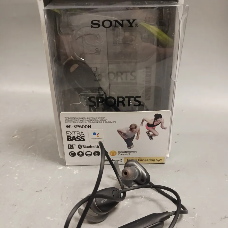 BOXED SONY WI-SP600N SPORTS WIRELESS EARPHONES 