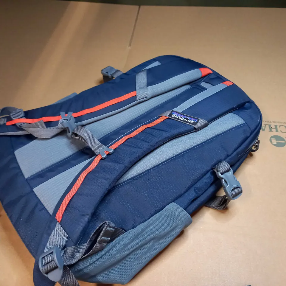PATAGONIA NAVY/ORANGE/GREY DETAILED RUCK SACK 