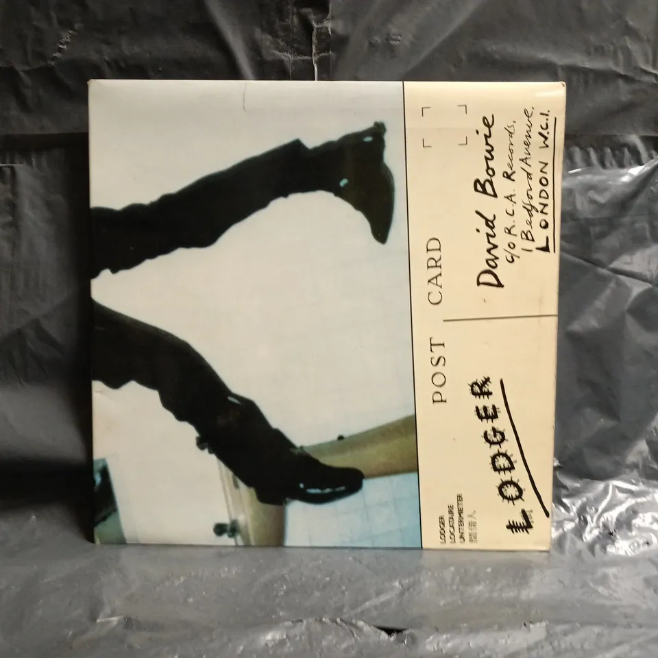 DAVID BOWIE LODGER VINYL