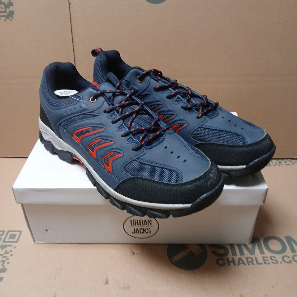 URBAN JACKS INGLETON NAVY TRAINERS – UK 12