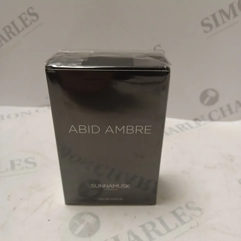 BOXED AND SEALED ABID AMBRE SUNNAMUSK LONDON EAU DE PARFUM 100ML