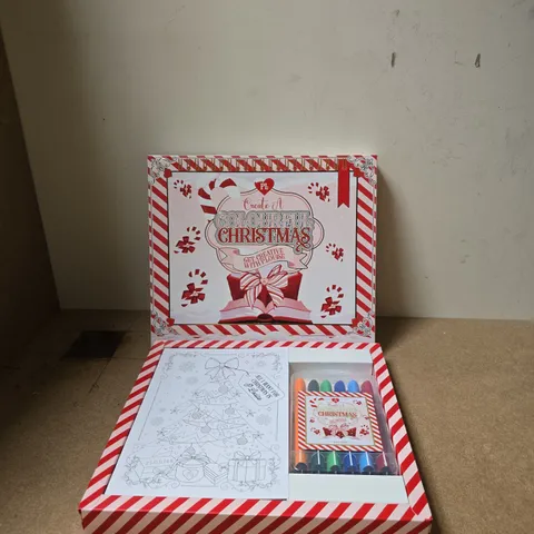 BOXED PLOUISE CREATE A COLOURFUL CHRISTMAS CRAFT KIT – COLOURING & ACTIVITIES (BOXED)