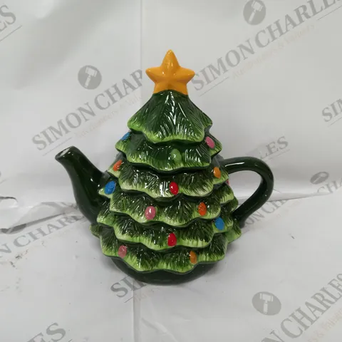 BOXED MR NOST TREE TEAPOT