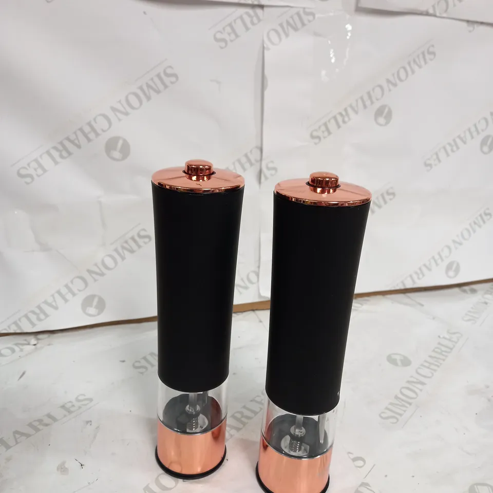 TOWER ELECTRIC SALT AND PEPPER MILL 