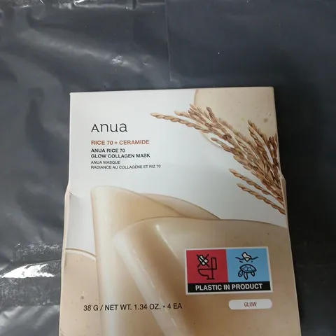 ANUA RICE 70 GLOW COLLAGEN MASK
