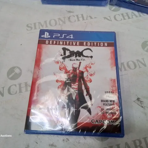 BOXED AND SEALED DEVIL MAY CRY PS4 GAME.