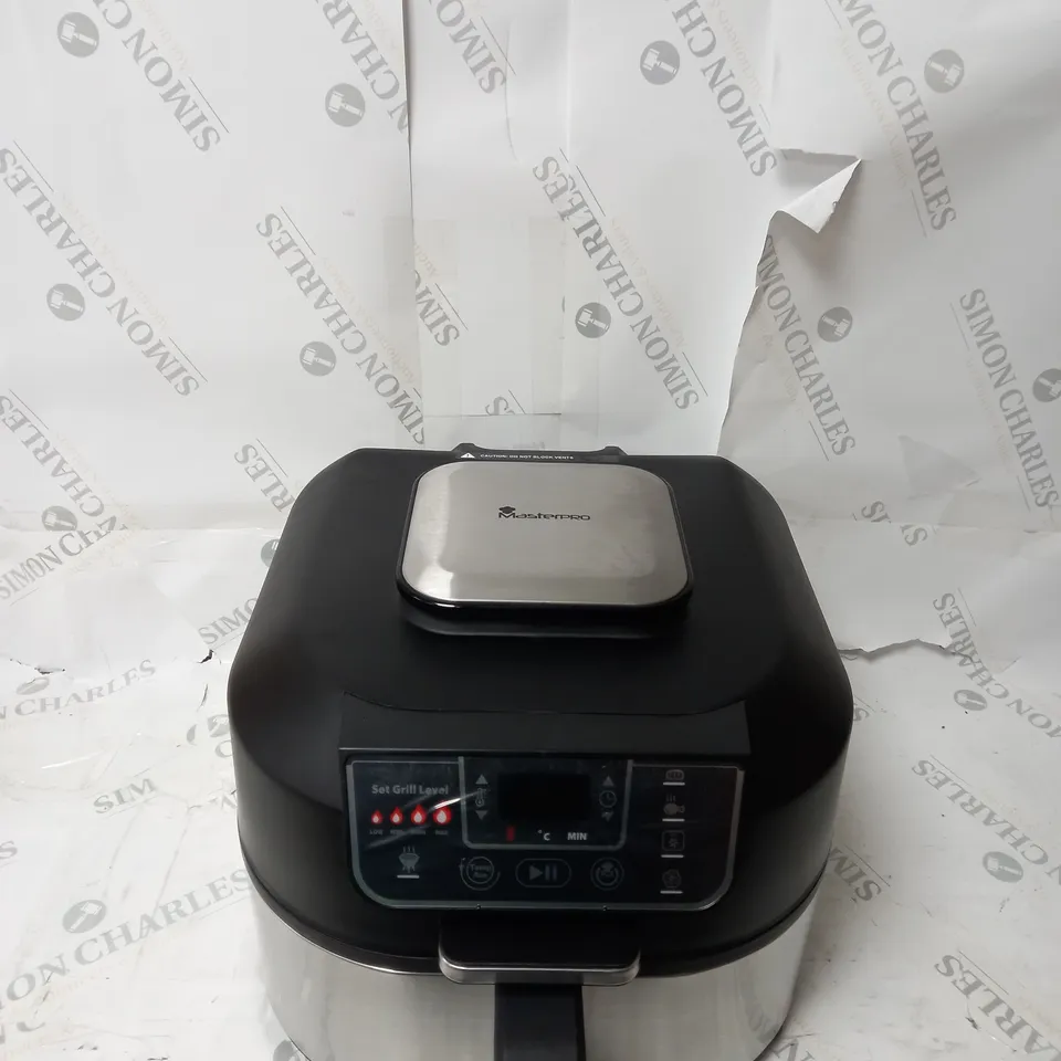 BOXED MASTERPRO KITCHEN ROBOT SMOKELESS GRILL AND AIR FRYER