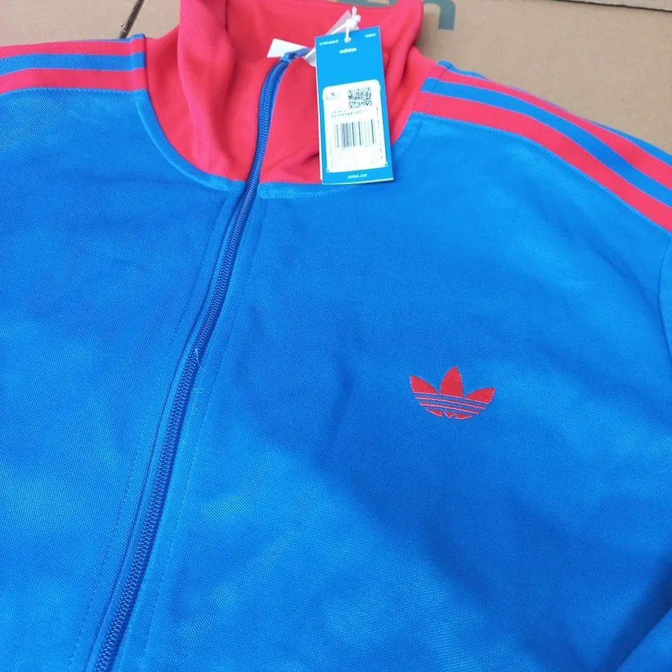 ADIDAS ORIGINALS TRACK JACKET – BLUE - SIZE XL