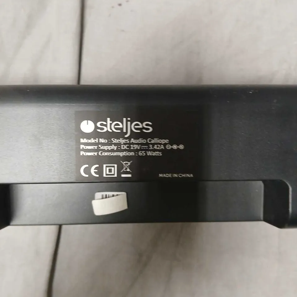 STELJES AUDIO CALLIOPE SOUNDBAR – BLACK 