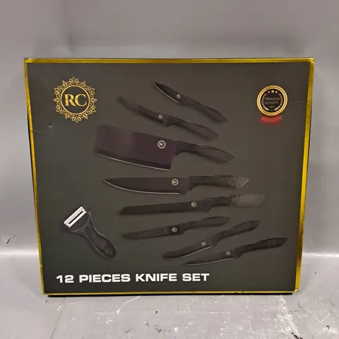 BOXED RC 12 PIECES KNIFE SET 