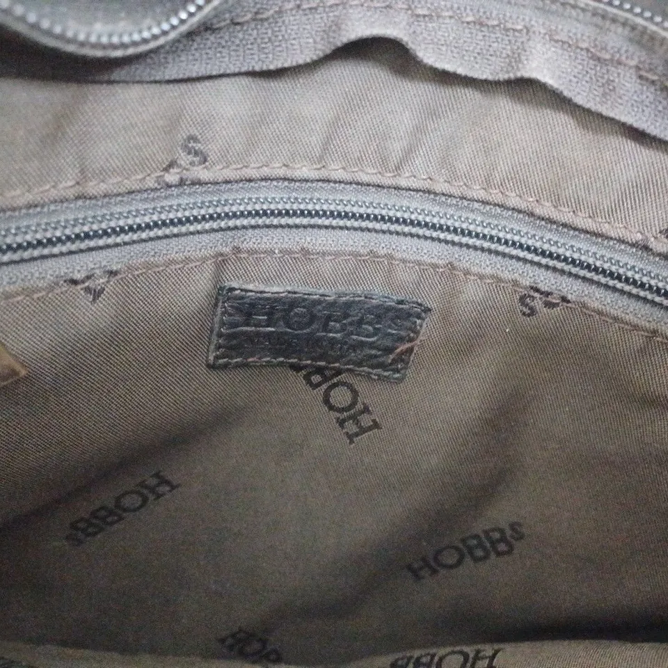 HOBBS LONDON BROWN LEATHER BAG