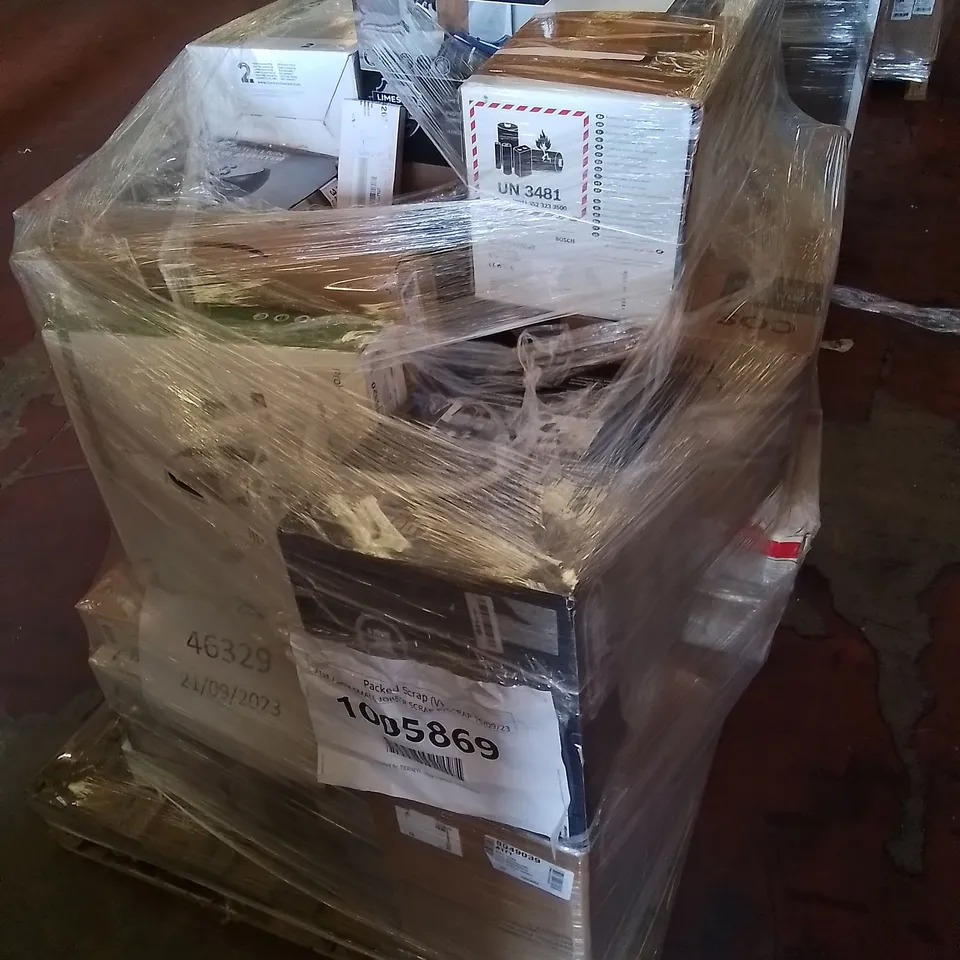 PALLET TO CONTAIN APPROXIMATELY  ASSORTED ELECTRONIC GOODS & PRODUCTS. INCLUDES