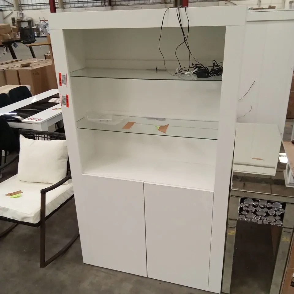 DISPLAY CABINET - WHITE