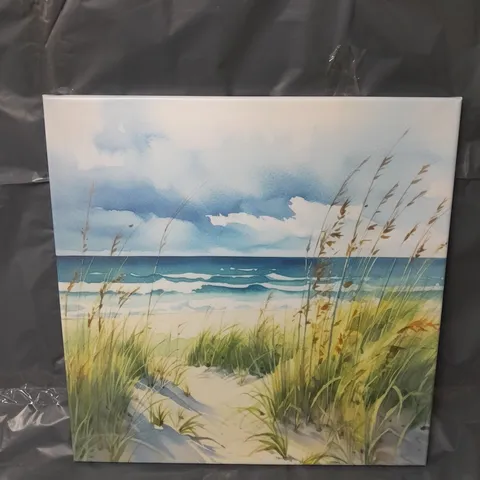 50x50 OCEAN VIEW ART CANVAS PRINT