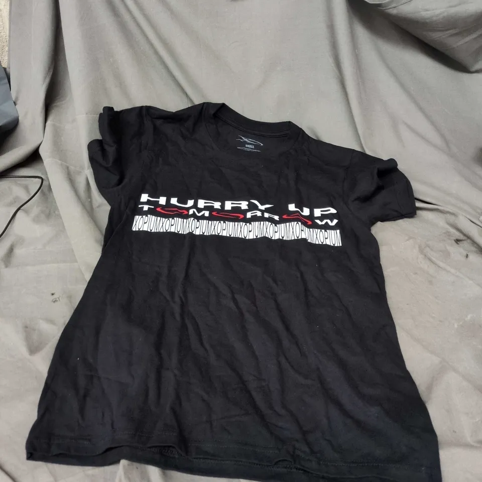 THE WEEKND BRAVADO TOUR T-SHIRT – BLACK, SMALL, 100% COTTON