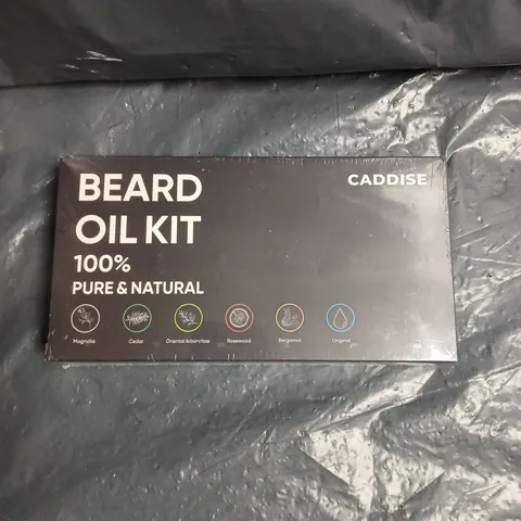 CADDISE BEARD OIL KIT – 100% PURE & NATURAL 
