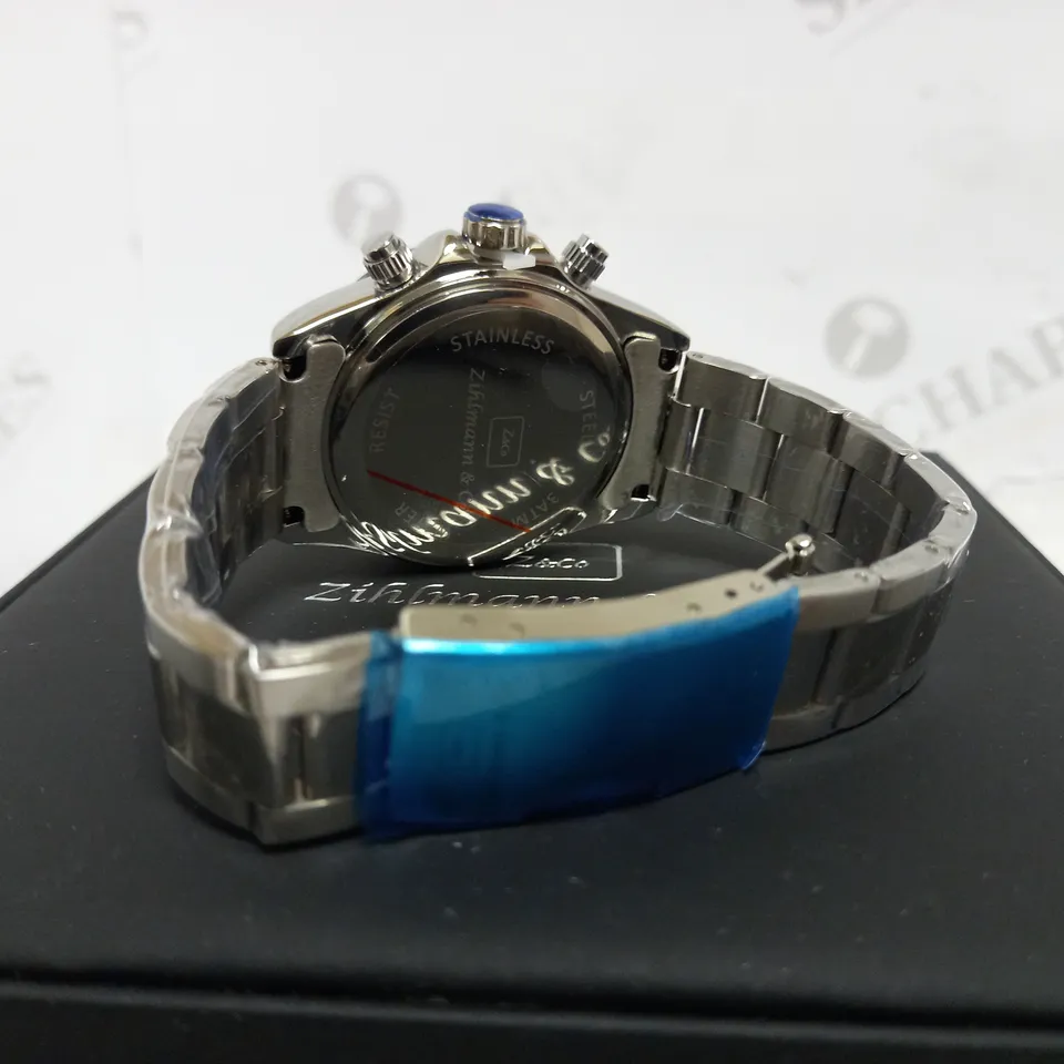 ZIHLMANN & CO TRIPLE DIAL BRACELET STRAP WATCH