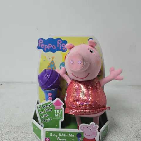 PEPPA PIG SING WITH ME TOY FIGURE β BOXED