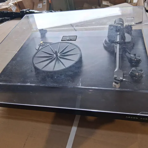 ARGON AUDIO TT MK2 BLACK	TURNTABLE WITH BUILT IN PHONO STAGE