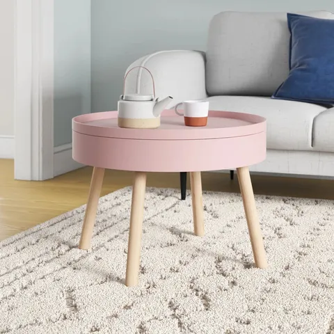 BOXED BUZZELL FOUR LEG COFFEE TABLE WITH STORAGE (1 BOX)