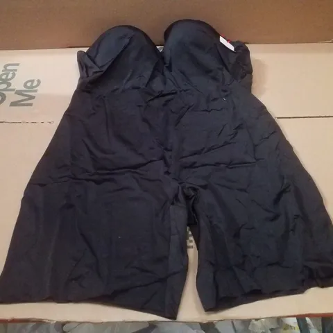 BOX CONTAINING APPROXIMATELY 10 BRAND NEW MAGISCULPT BLACK BODYSUITS - SIZE 42DD