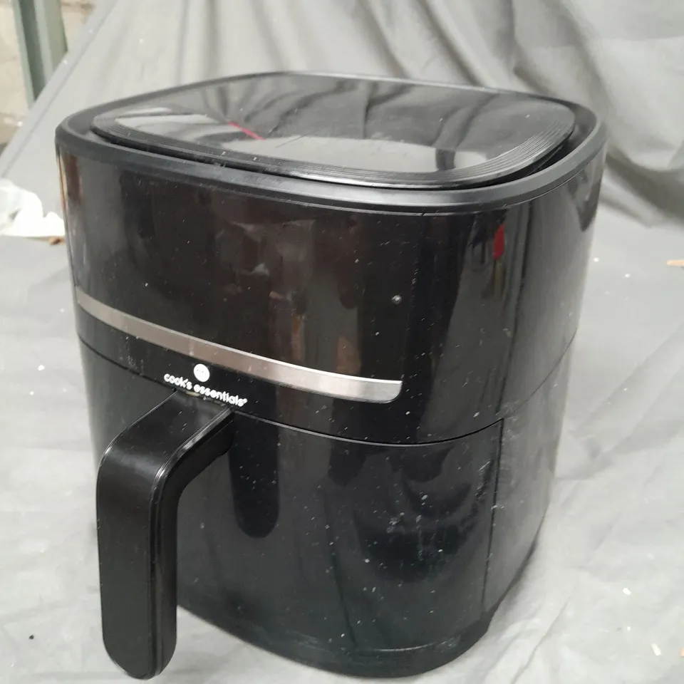 COOK'S ESSENTIALS 4L AIR FRYER IN BLACK