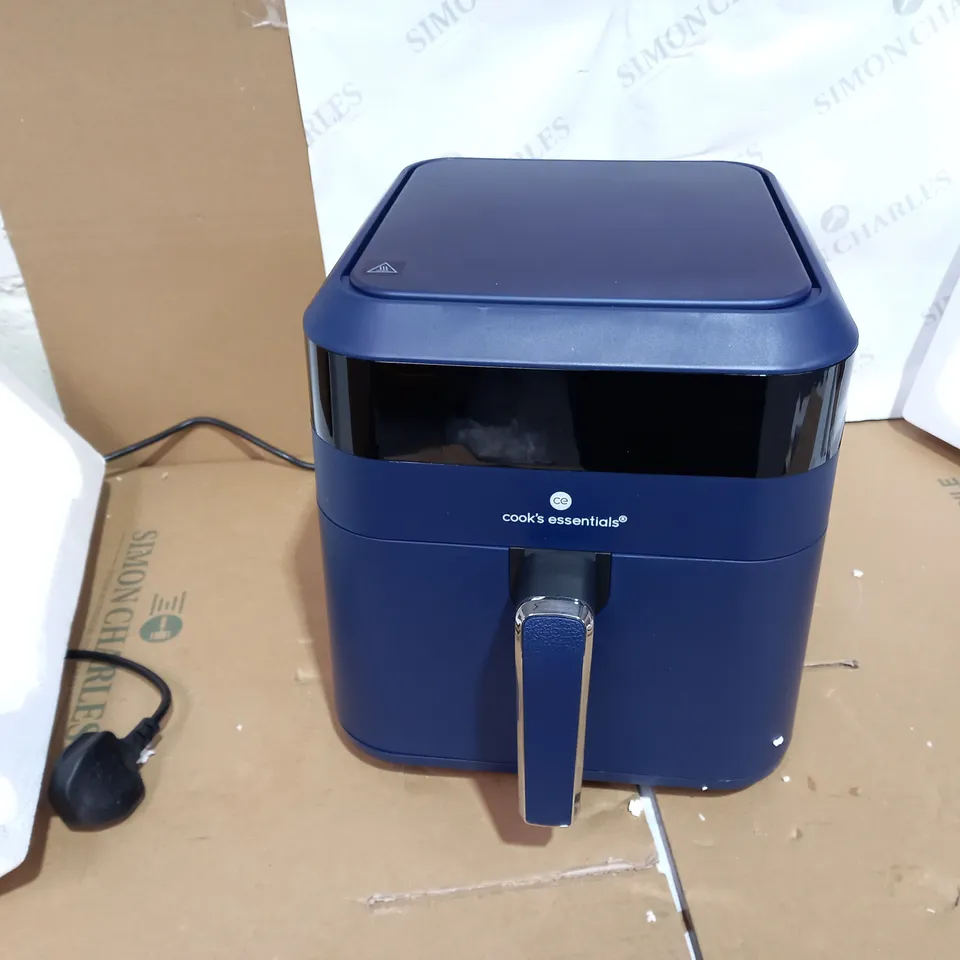 BOXED COOK'S ESSENTIALS 5.8L AIR FRYER NAVY