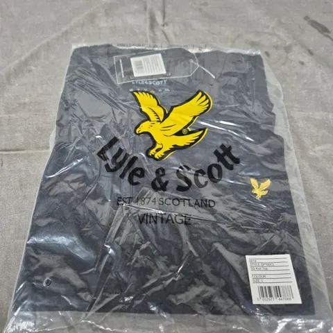 LYLE & SCOTT SS KNIT TOP – SIZE L (STYLE SP100CL)