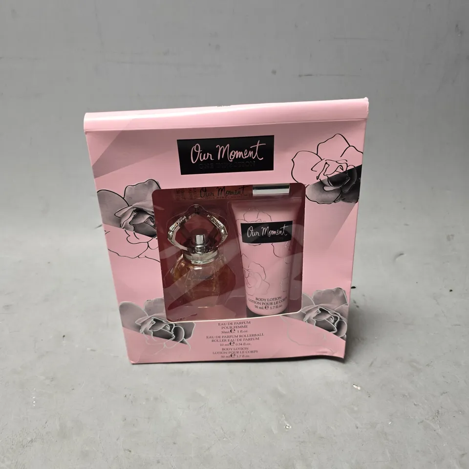 OUR MOMENT ONE DIRECTION DUO BODY LOTION AND EDP 
