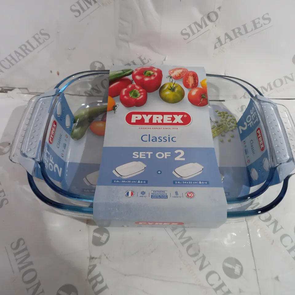 PYREX CLASSIC SET OF 2 