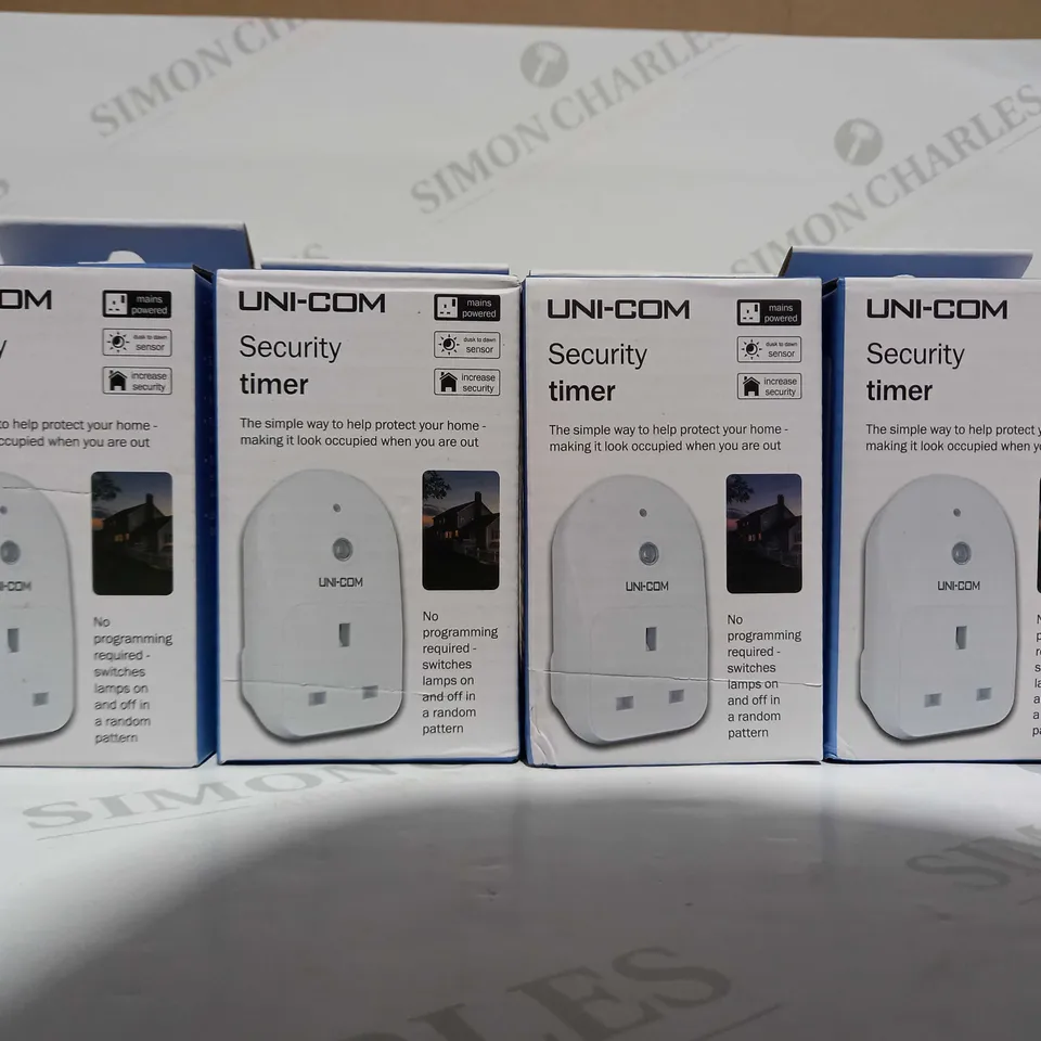 UNI-COM SET OF 4 SECURITY TIMERS
