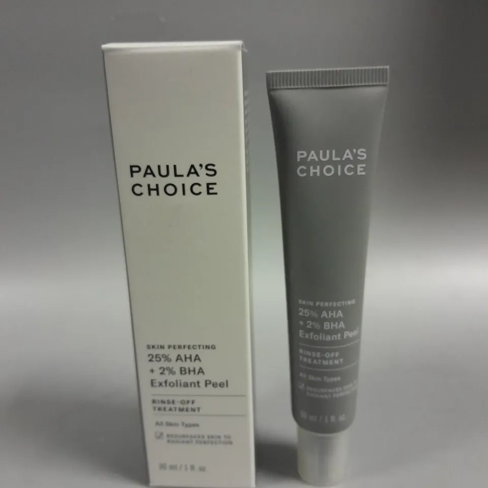 BOXED PAULA'S CHOICE SKIN PERFECTING EXFOLIANT PEEL - 30ML